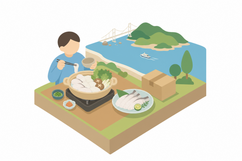 鱧は料亭で食べる魚だと思っていた。骨切り済みで、家の鍋に届く淡路島のセット
