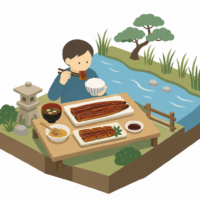 鰻は蒲焼き一択だと思っていた。白焼きに蜂蜜やトッポギを合わせる、まるや本店の5種